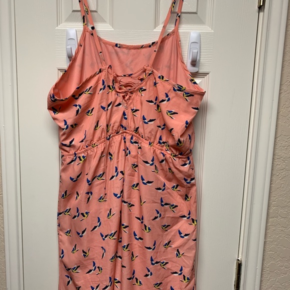 Charlotte Russe Ladies' Orange Spaghetti Strap Dress, Size L - Picture 2 of 3
